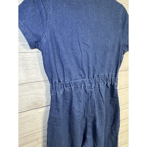 Jolie & Joy  Jean Jumpsuit - Jean  Wide Leg - Women's - Size: M - Picture 7 of 9